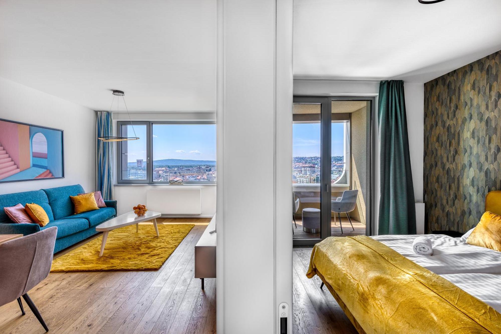 Sky Park 1 - Luxurious #Instaworthy Apartment In Downtown City Center With Included Parking, Best Address In Town Bratislava Exterior foto